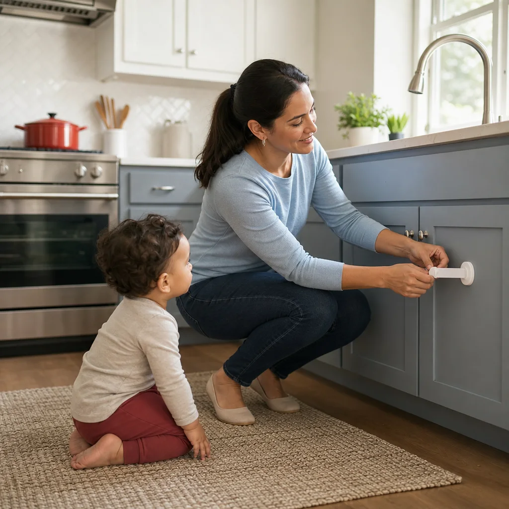 How to baby proof your kitchen