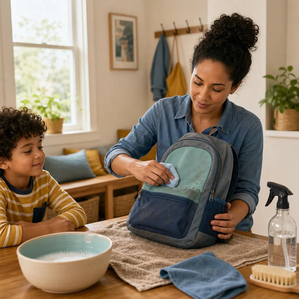 How to Clean a Backpack Used by Your Child so It's Good as New