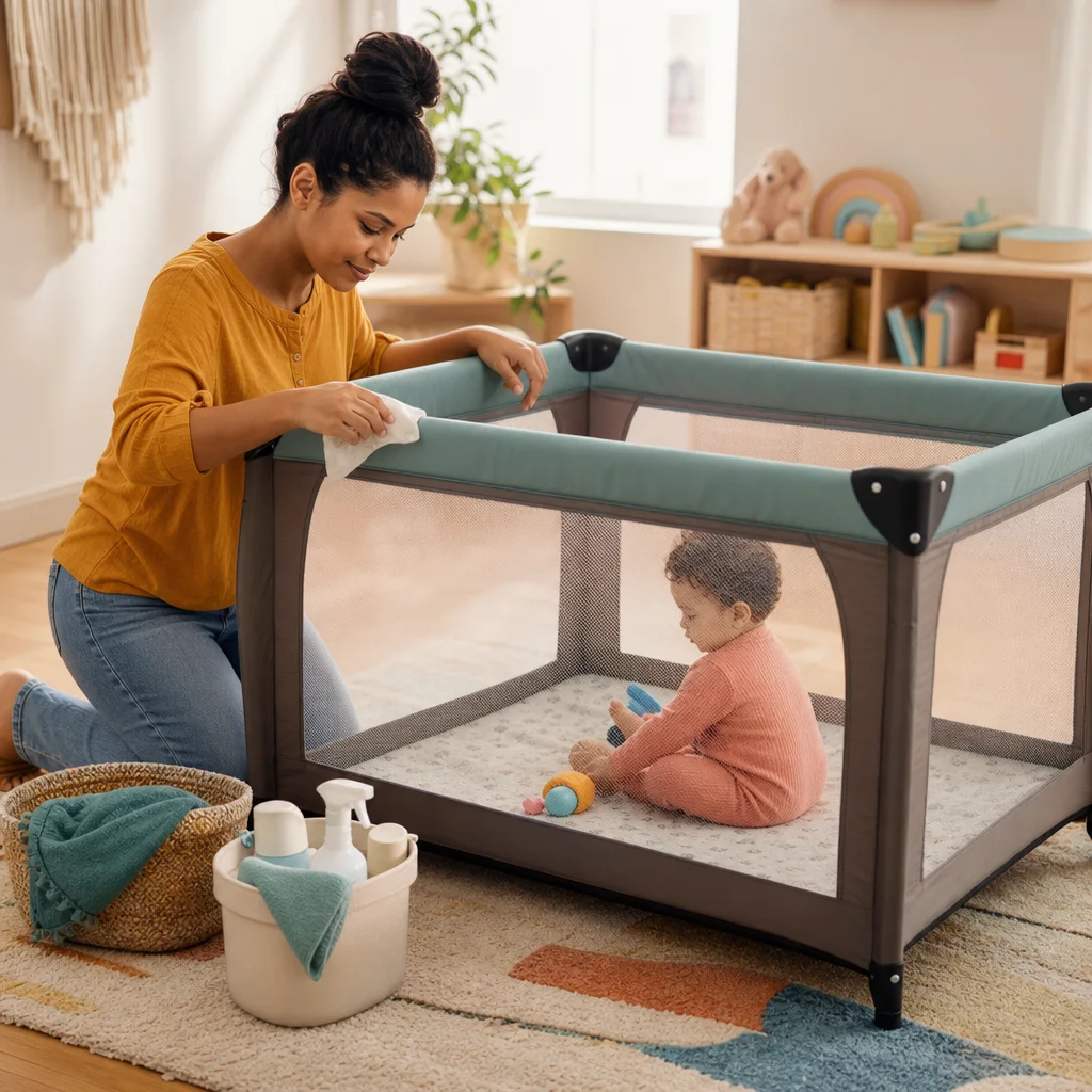 How to Clean a Playpen: Step-by-Step Instructions