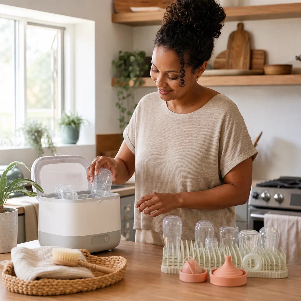 How to Sterilize Baby Bottles and Nipples
