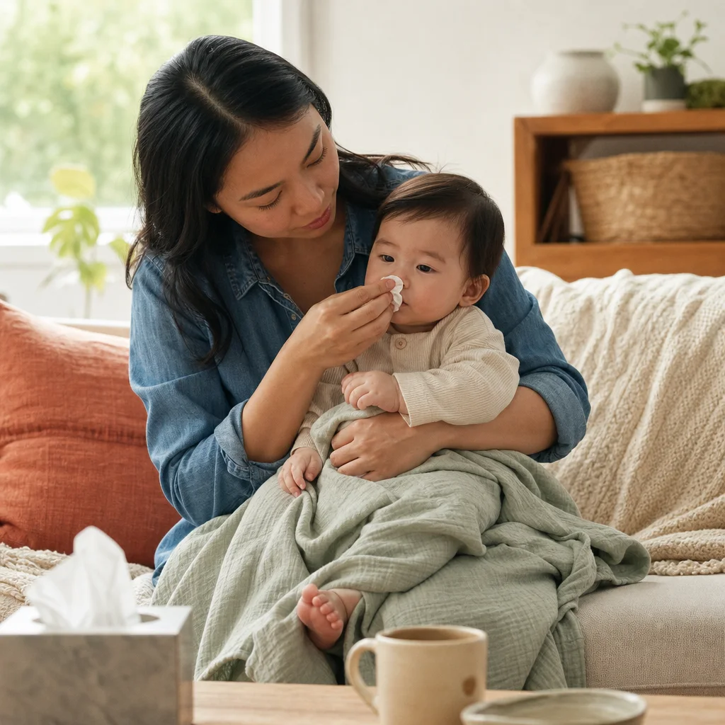 How to treat baby colds and congestion