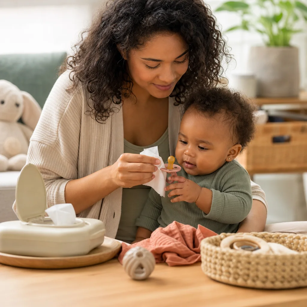 Pacifier Wipes for Cleaning and Sanitizing: What Matters