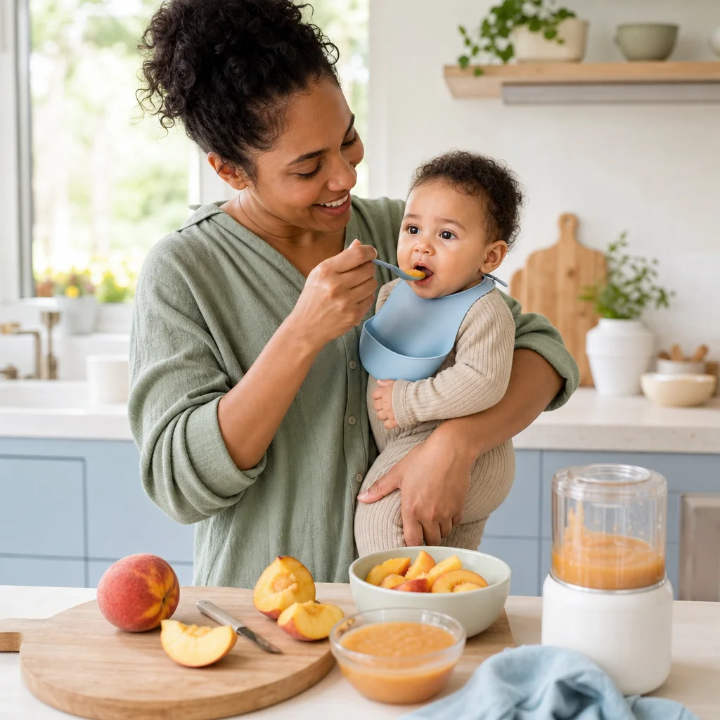 Homemade Peach Baby Food Recipes: Simple Ones that You Can Do