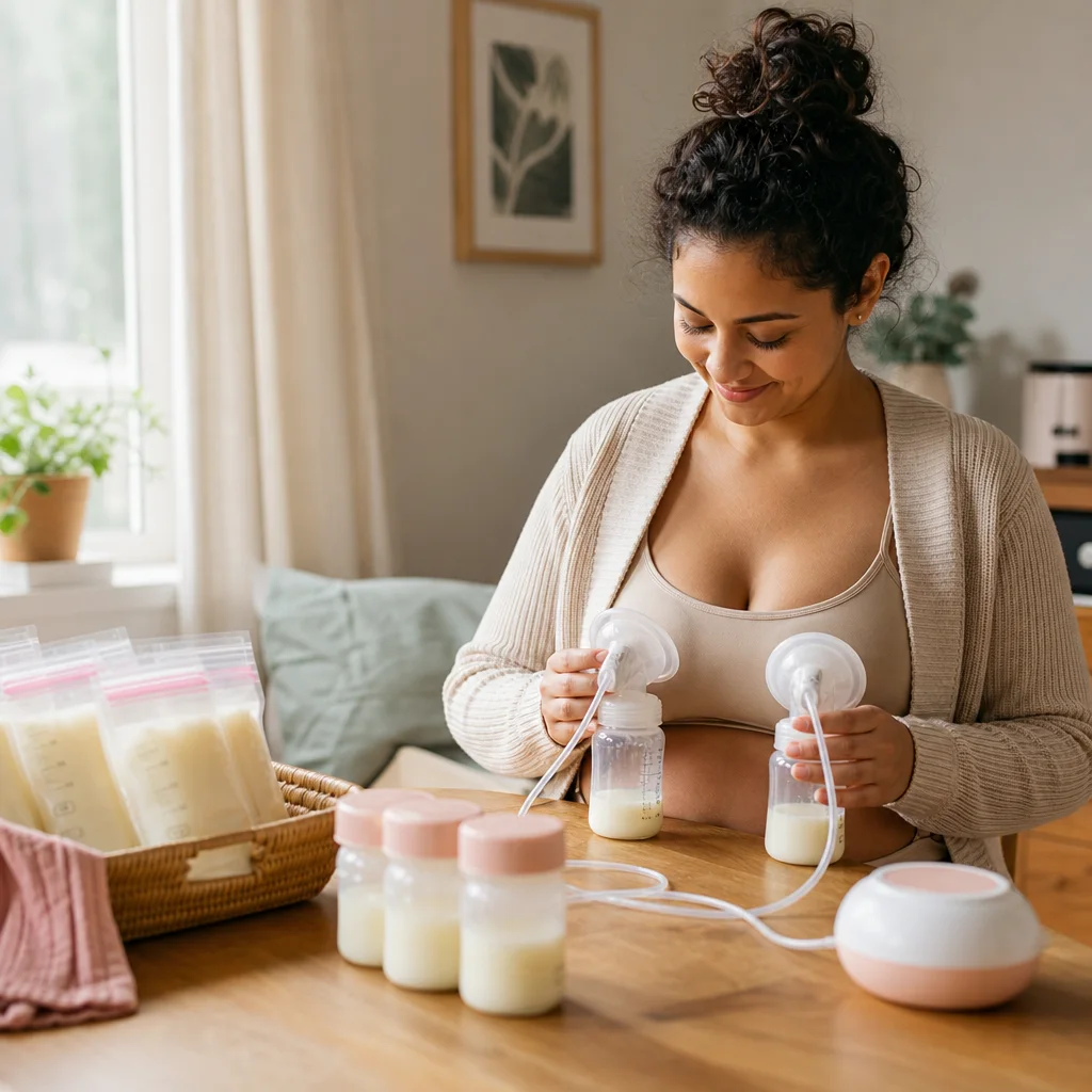 How to Pump and Store Expressed Milk