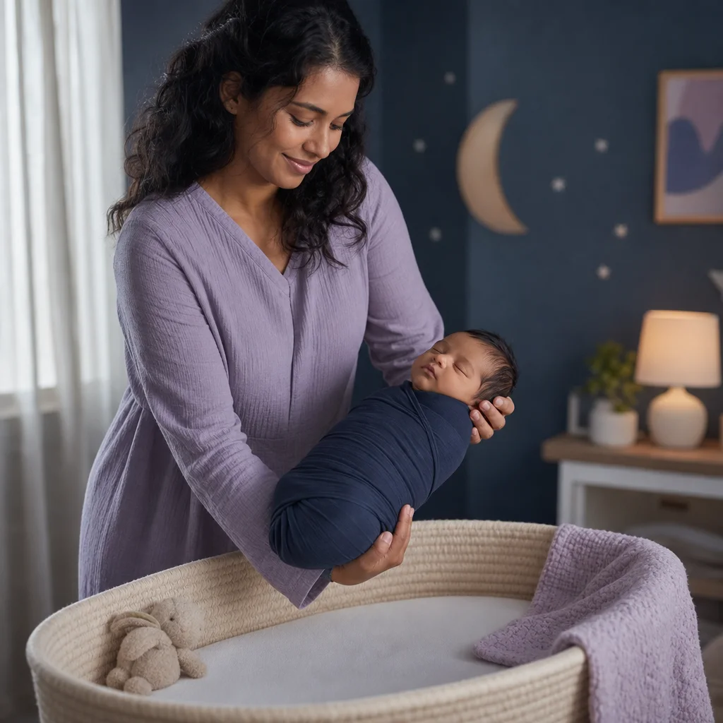 Swaddle your baby for a better, longer sleep