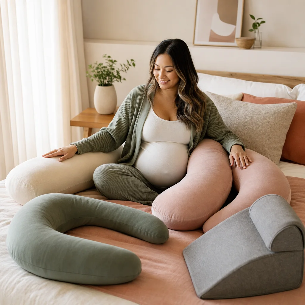 Different Types of Pregnancy Pillows