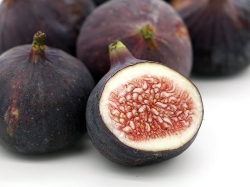 one sliced Figs fruit