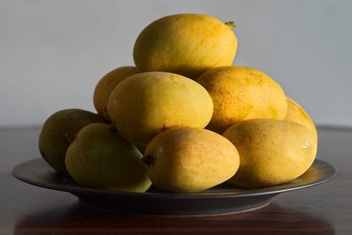 Yellow mangoes