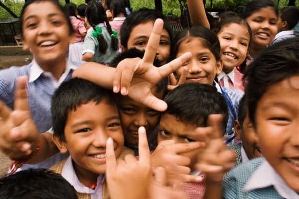 Group of children