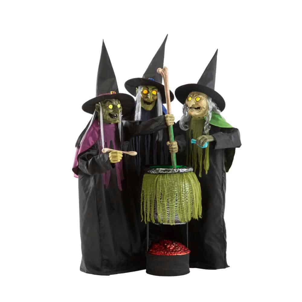 Three witches for Halloween Classroom Decorations