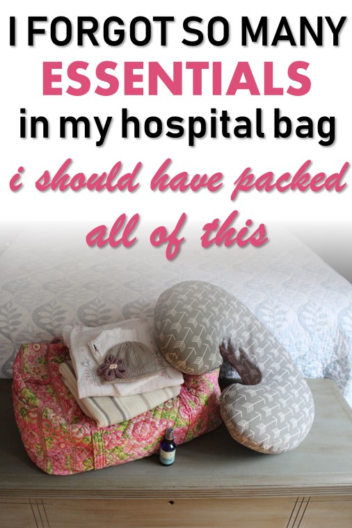 hospital bag updated pin image