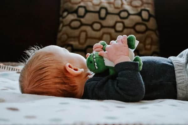 baby Holding Toy