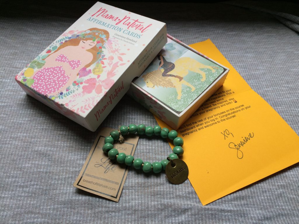 mama natural birth course gifts
