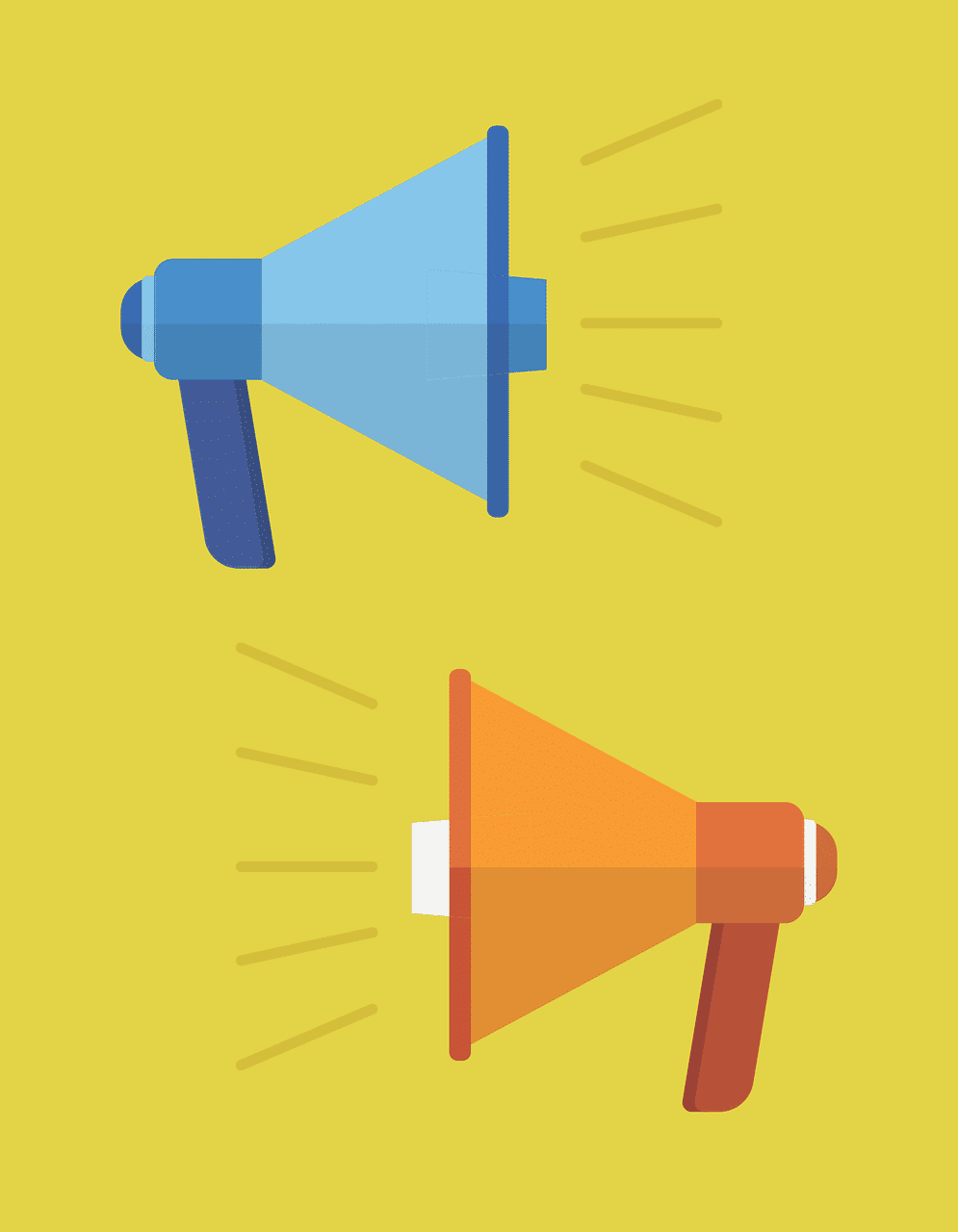 Two Megaphones
