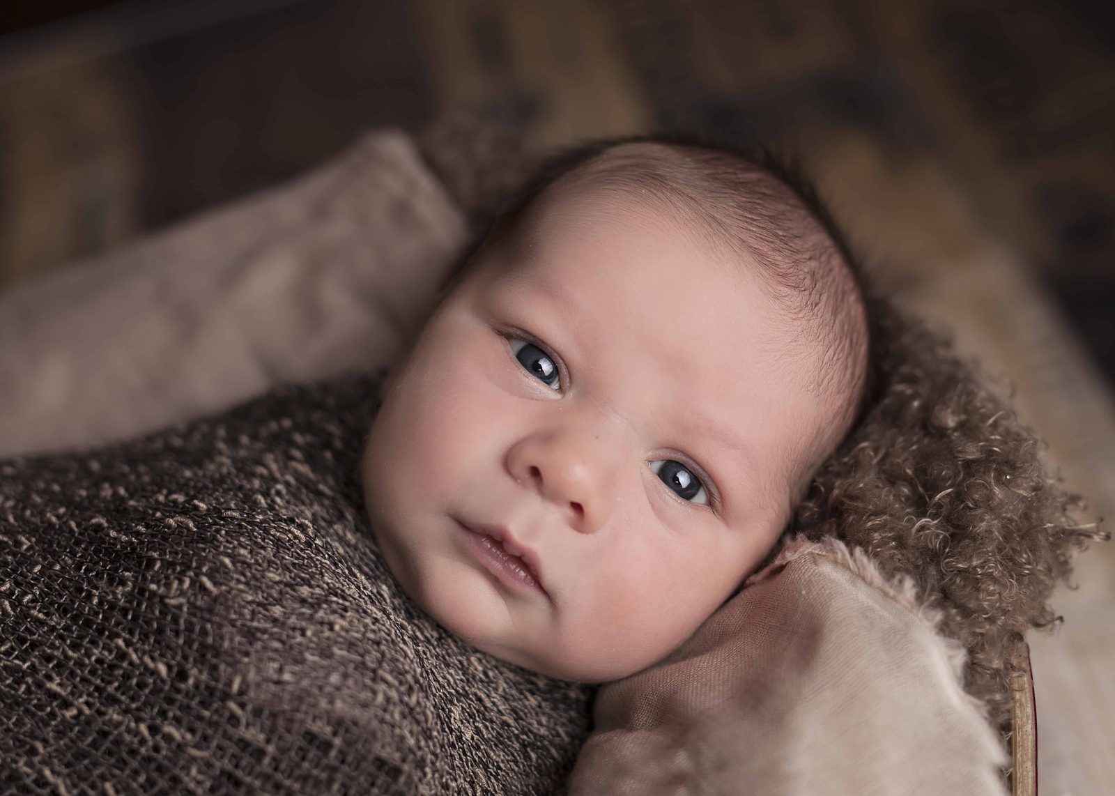 A newborn baby that will need a Zoli teether when his teeth start coming in