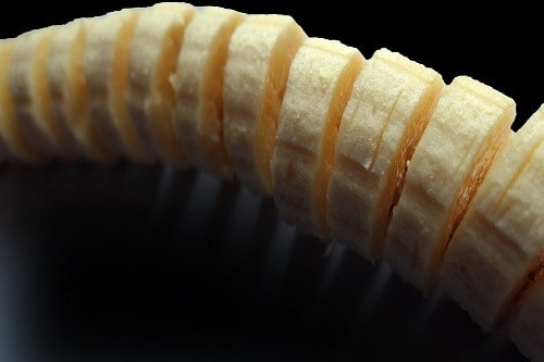 sliced banana