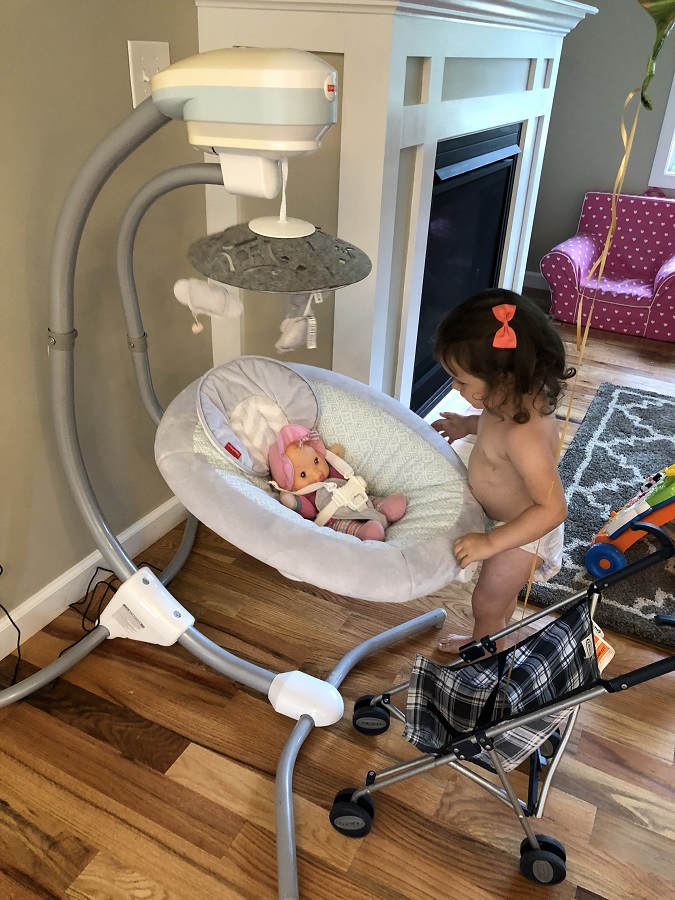 prepare toddler for new baby