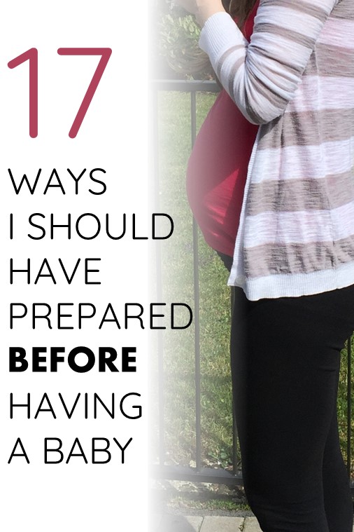 preparing before having a baby new pin image