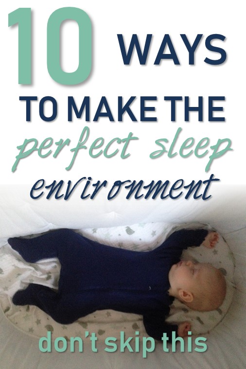 sleep environment pin image