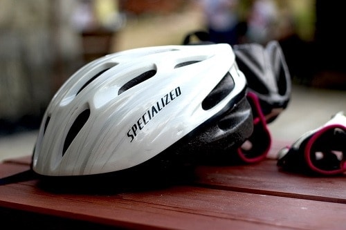 white helmet