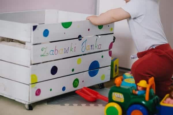 Toddler Playing TOys