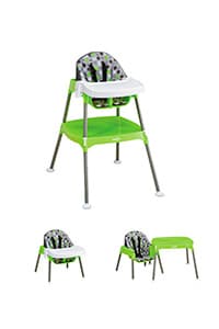 Convertible high chair for babies