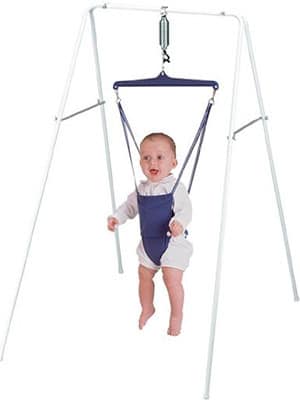 stationary baby jumper with frame