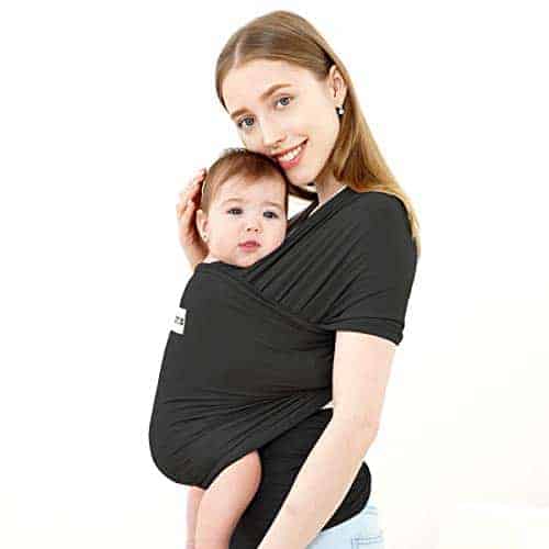 woman carrying baby