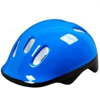 blue baby bike helmet