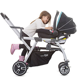 car seats compatible with sit and stand stroller