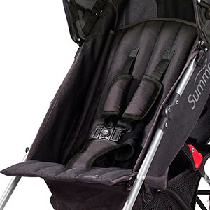 5 point harness reclining umbrella stroller