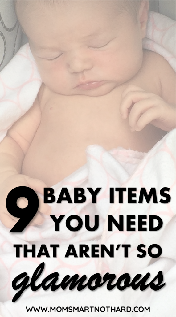 baby items not glamorous
