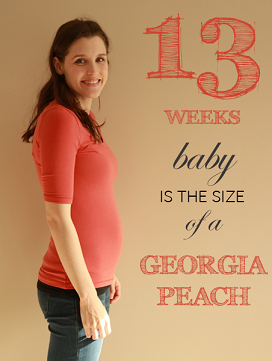 13 weeks pregnant bump