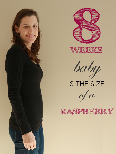 8 weeks pregnant featured