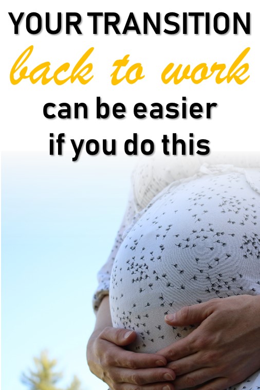 going back to work after maternity leave pin image