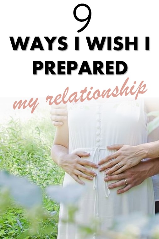 prepare your relationship for baby pin image