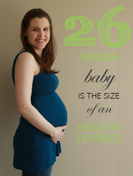 26 weeks pregnant baby bump