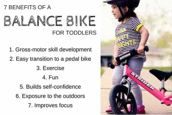 Benefits of using balance bikes