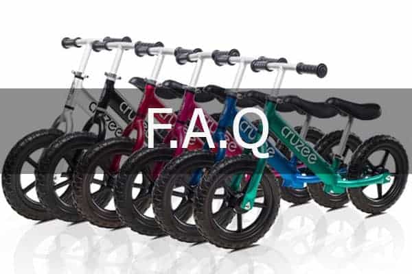 Balance bike FAQs