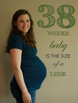 38 Weeks Pregnant Baby Bump Feature Image