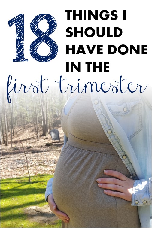 Things to do first trimester pin 2