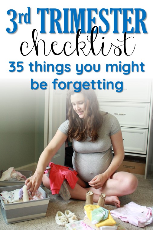 3rd trimester checklist pin2