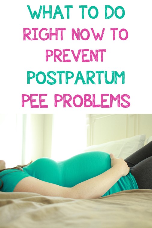 postpartum pee problems