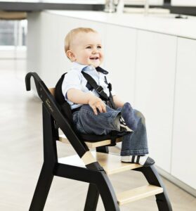Baby In A High Chair