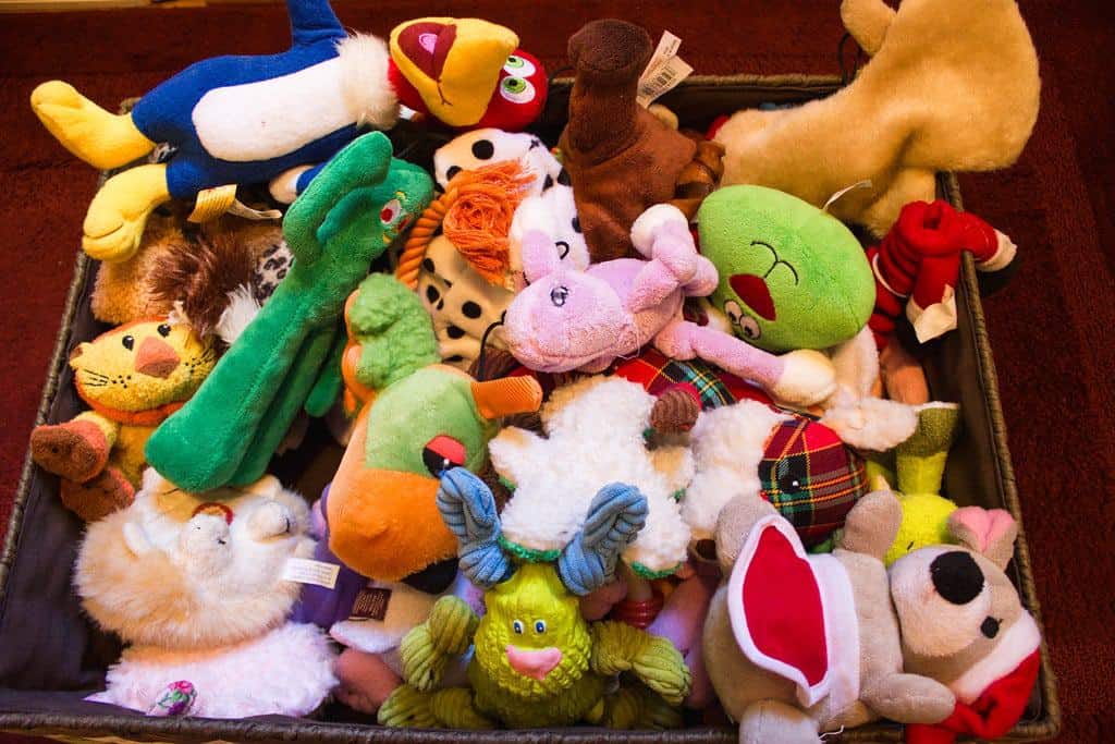 box of toys
