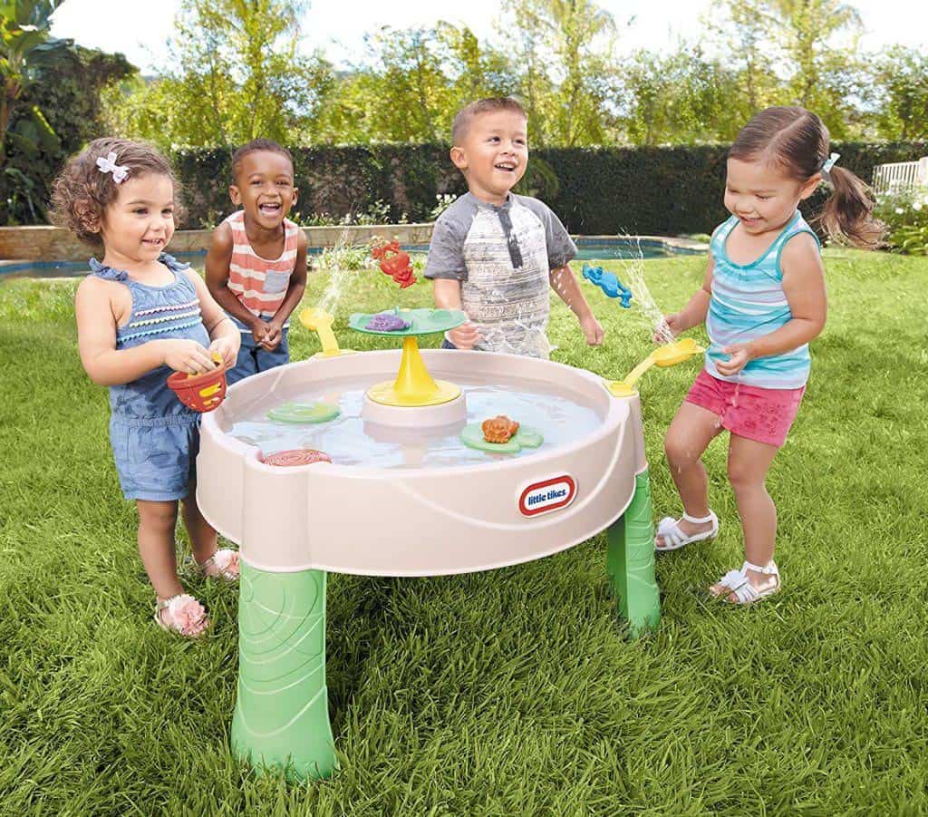 child's outdoor water table