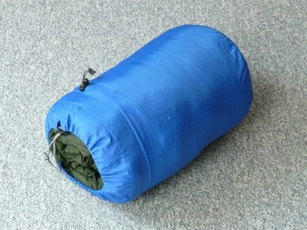 the best rolled and packed ultralight and lightweight sleeping bag