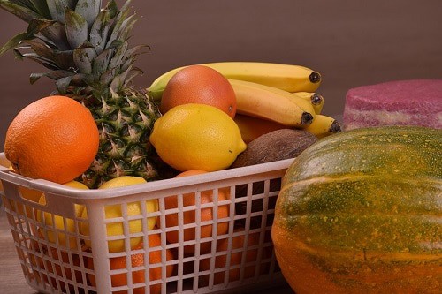 vegetables in basket