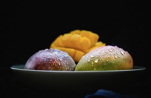 two fresh mango