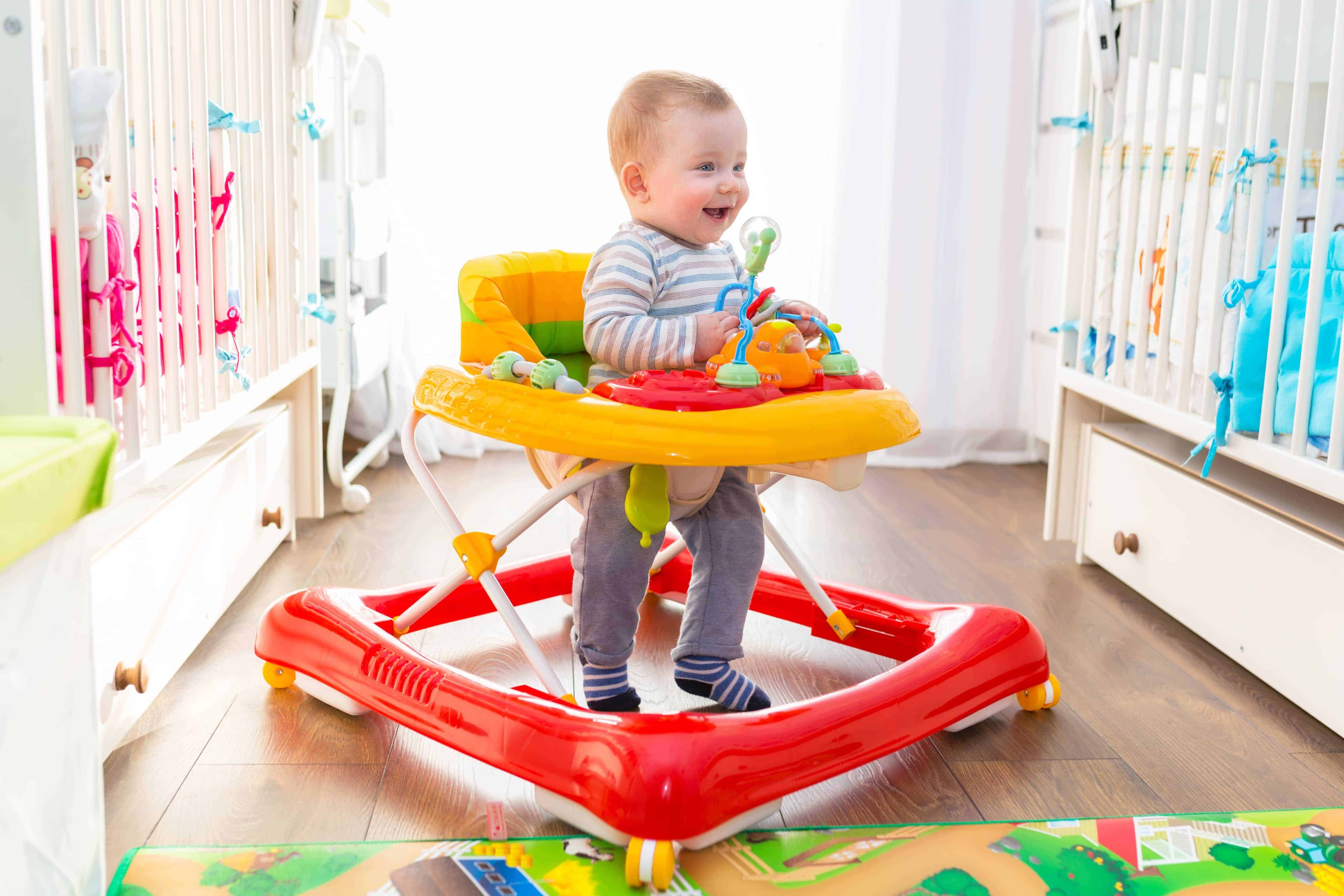 different types of baby walkers